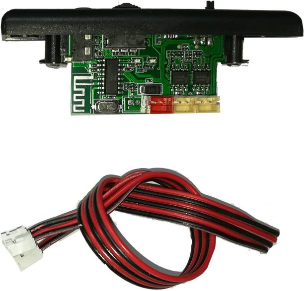 Diycart Bluetooth FM USB AUX Card MP3 Audio Player Decoder Module Kit 5 +5 watt Stereo Audio Amplifier Inbuilt Electronic Components Electronic Hobby Kit