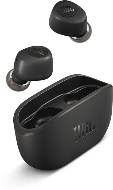 JBL Wave100 with 20 Hours Playback, Dual Sound Modes, Dual Connect and VA Support Bluetooth Headset