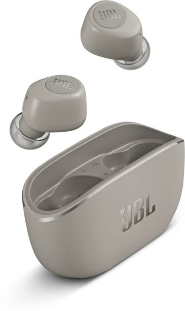 JBL Wave100 with 20 Hours Playback, Dual Sound Modes, Dual Connect and VA Support Bluetooth Headset