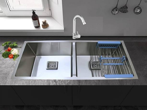 Zesta (45" X 20" X 9") Kitchen Sink HandMade Vessel Sink