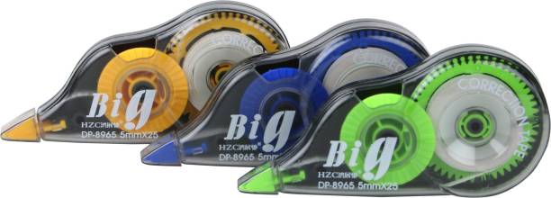 KABEER ART Big Correction Tape 5 mm Dry and clean correction tape