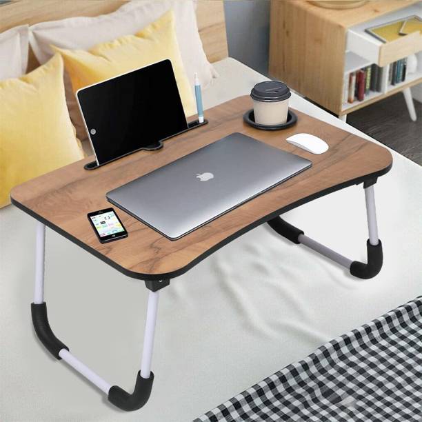 RPVENTERPRISE Laptop Desk for Study and Reading Wood Portable Laptop Table