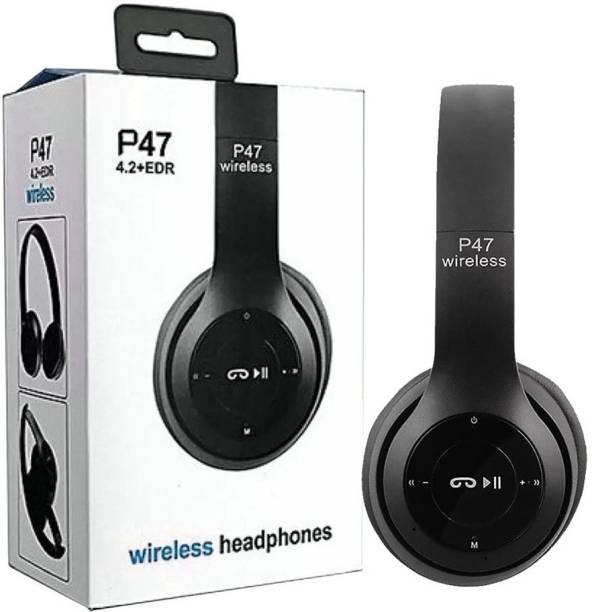 AFFENDS P47 Bluetooth Headphone Extra Bass Wireless Headphones Bluetooth Headset
