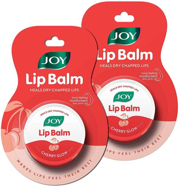 Joy Cherry Glow Lip Balm | Natural | Handy | Cherry Glow | Deep Nourishing And Advanced Moisturization | All Purpose Lip Balm | Long-lasting Nourished Lips Cherry