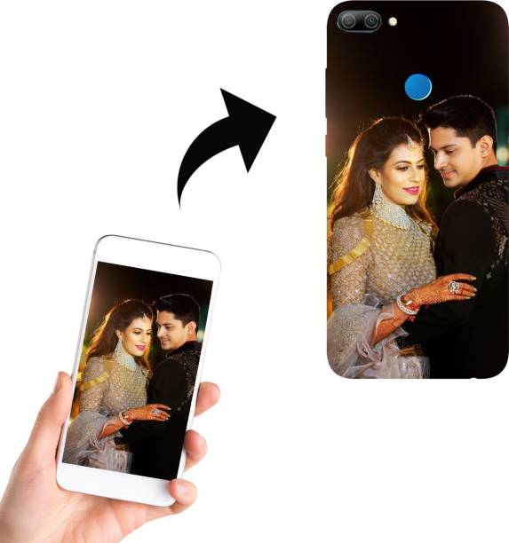 Gifting Wonders Back Cover for Unique Honor 9N Customised Personalised Photo Printed Mobile cover Own Photos print 3D Cover