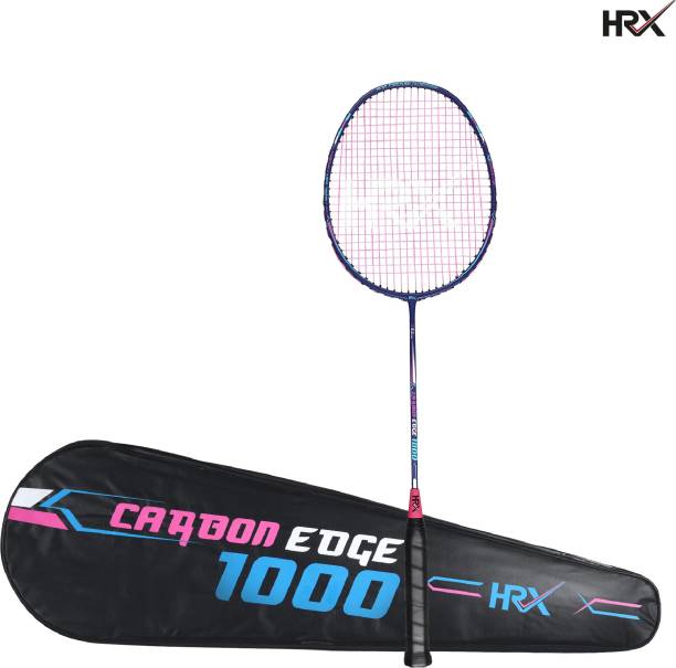 HRX Carbon Edge 1000 Graphite Multicolor Strung Badminton Racquet