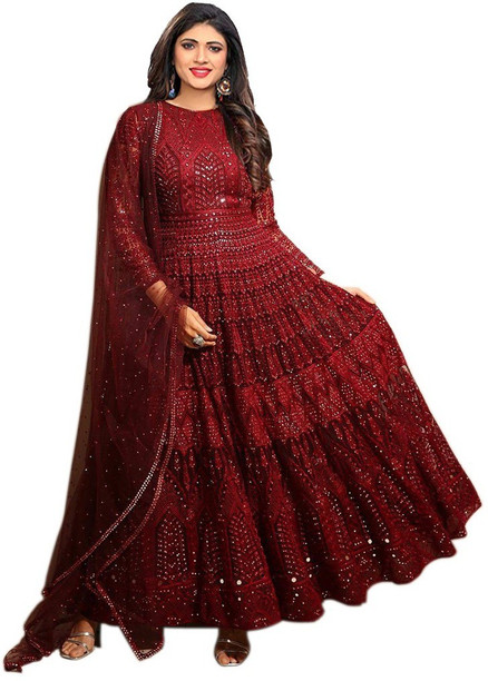 flipkart par frock suit