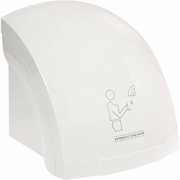 Qrocs Automatic Hand Dryer, Sanitizing System Device for Home, Hospital, Hotel, Kitchen and Bathroom 1800W (White) Hand Dryer Machine