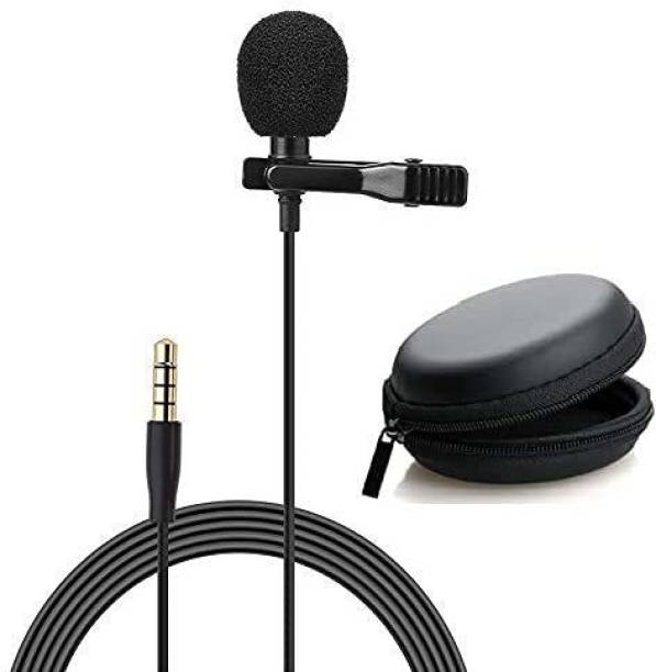 HUBSTAR HIGH Quality 3.5mm Clip Microphone | Collar Mike for Voice Recording | Mic Mobile, PC, Laptop, Android Smartphones, DSLR Camera CMA_001 COLLAR MIC