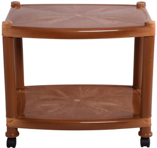 cello Orchid "Sandalwood Brown" Plastic Coffee Table