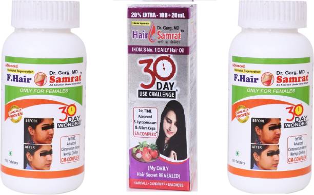 Sure Shot Herbals F.Hair Combo Hair Samrat