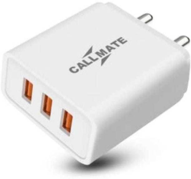 Callmate LC090 3.1 A Multiport Mobile Charger with Detachable Cable