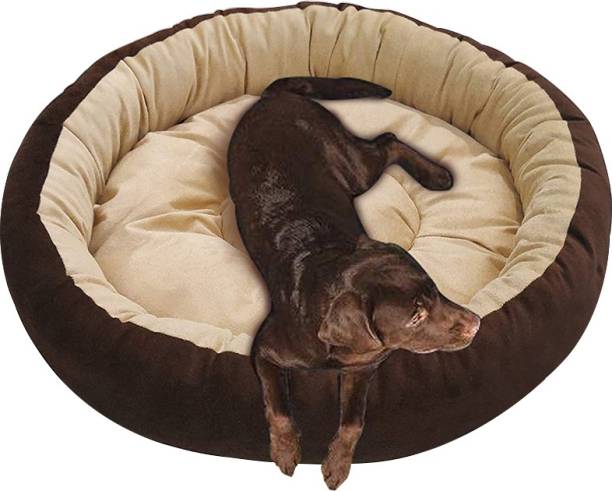 Dogerman Reversible Super Soft Velvet Round Cat Dog Pet Bed S Pet Bed