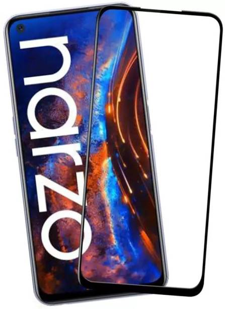 GORILLA FIVE Edge To Edge Tempered Glass for Realme Narzo 30 Pro, Realme 6, Realme 6i, Realme 7, Realme 7i, Realme Narzo 20 Pro, Oppo A52, Samsung Galaxy A21s, Oppo A33, Oppo A53, Realme 8 5G, Realme Narzo 30 4G, Realme Narzo 30 5G, Realme Narzo 30 Pro 5G