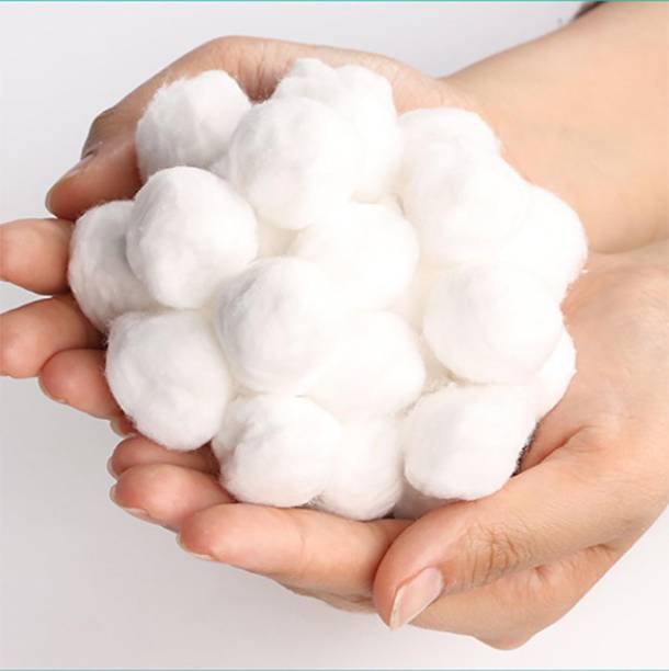 MYYNTI White Cotton Balls for Makeup Remover Nails Polish Removal and Baby Care Cleanliness Multipurpose