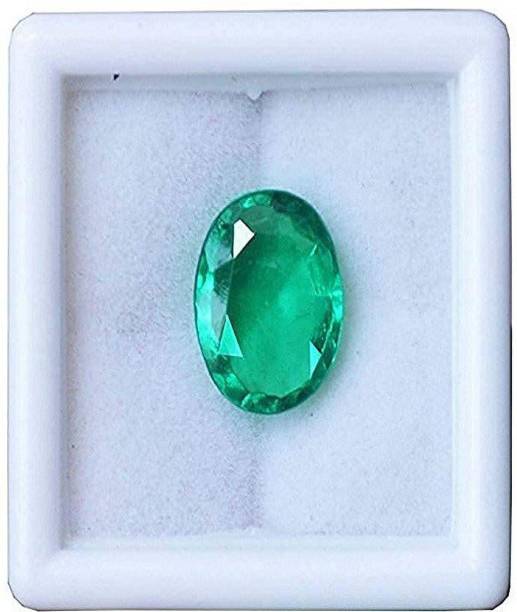 Gems Jewels Online Gems Jewels Online Loose 5.50 Carat Certified Natural Colombian Emerald – Panna Stone Emerald Stone