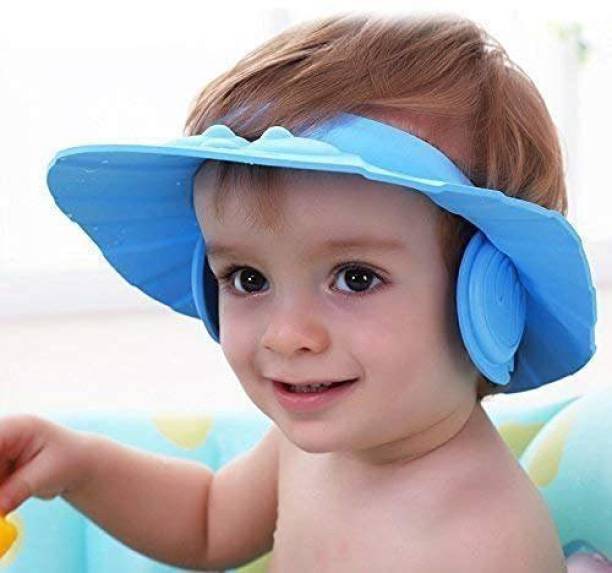 AKHAND SALES Baby Shower Cap Child Kids Shampoo Bath Shower Cap Hat Wash Hair Shield for Kids Head.