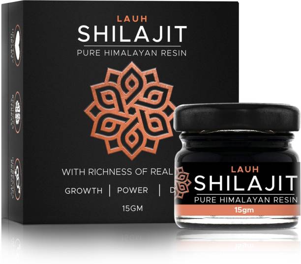 INSTANT VEDA Raw & Pure Shilajit Resin | with Iron | Himalayan Ayurvedic Shilajit for Strength, Stamina & Power | For Men & Women