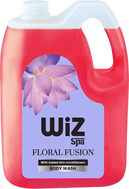 Wiz Spa Body Wash with Added Skin Conditioners & Floral Fusion Fragrance, Refill Pack