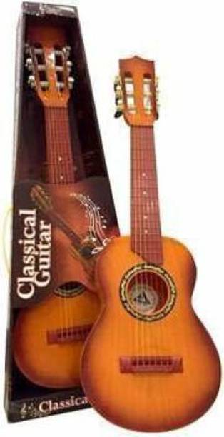 LIBRA 6-String 24 Acoustic Guitar Kids Toy (Brown)