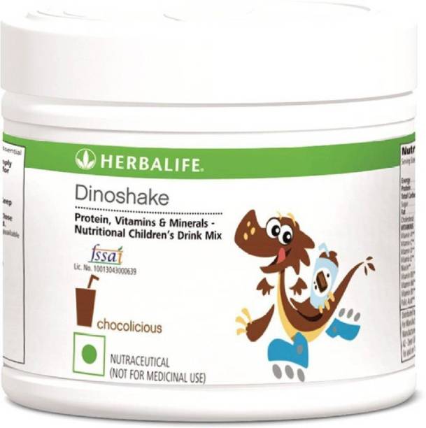 HERBALIFE Nutrition Dinoshake Chocolate 200 g Protein Blends (200 g, Chocolate) Protein Bars