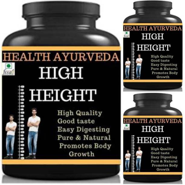Secure Healthcare health ayurveda high height vanilla flavor pack of 3 height medicine
