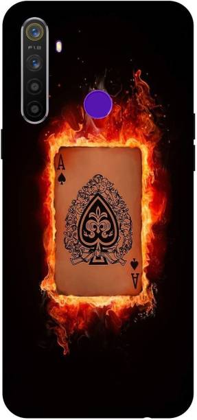 THESTONEWELL Back Cover for Realme 5 playing cards games back cover cases cover