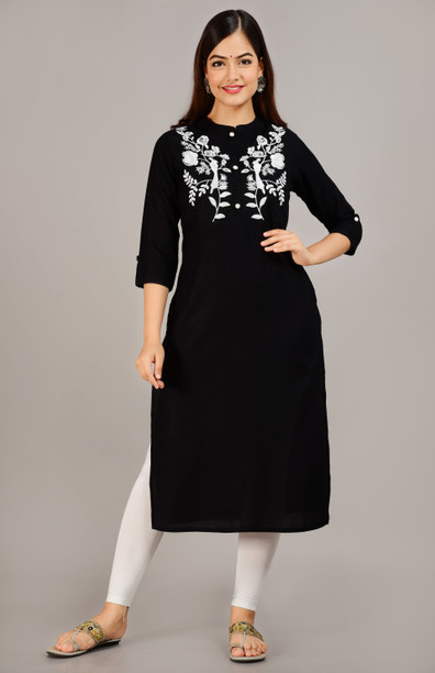 embroidered kurtis on homeshop18