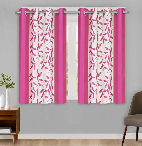 Flipkart SmartBuy 152 cm (5 ft) Polyester Window Curtain (Pack Of 2)