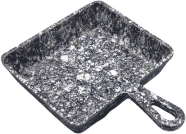 HOMACE Unbreakable Flying Dolphin Melamine Snack Plate - 1 Piece, Black Marble (6.5 x 5 Inch) Baking Dish