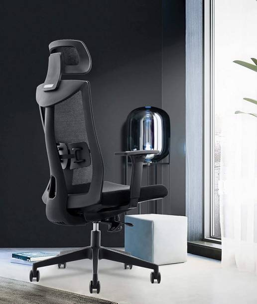 INNOWIN Henry High Back Black Executive Ergonomic Mesh Office Adjustable Arm Chair