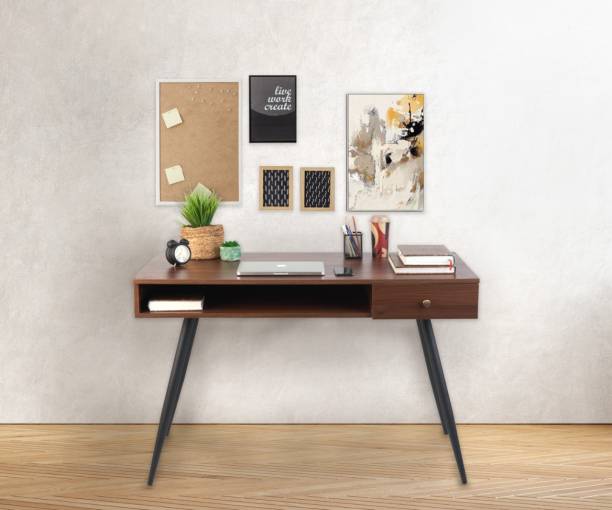 INNOWIN Oasis office table with one drawer Engineered Wood Study Table