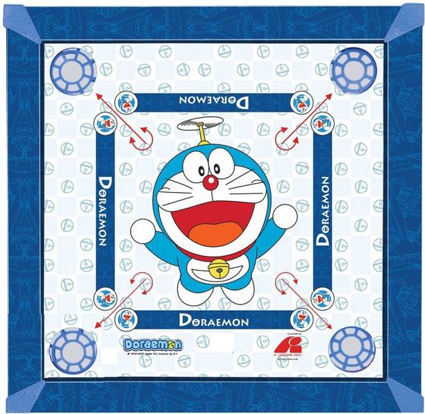 HALO NATION Doraemon Carrom Board Premium Quality with ...