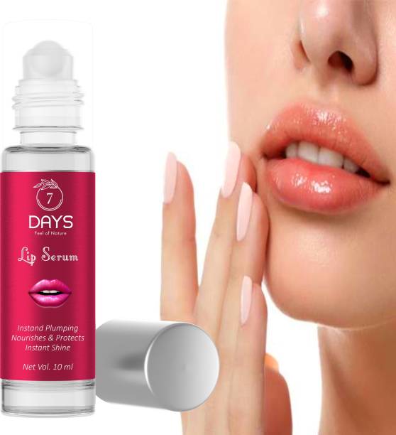 7 Days Natural Lip Serum Infused With SPF 15 Vitamin E Almond Oil Aloe Vera & Retinol For Soft & Hydrated Lips Paraban & Mineral oil Free strawberry strawberry