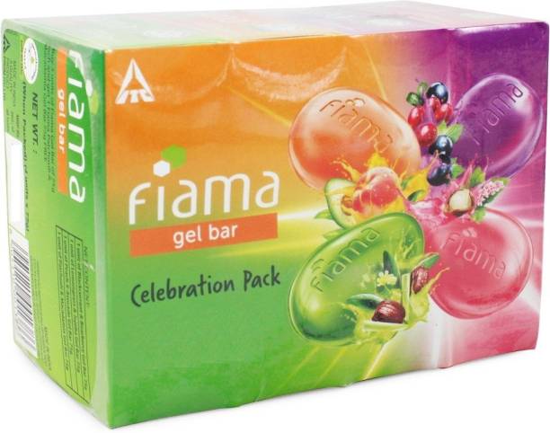 FIAMA Bathing Bar Soap (pack of 4)