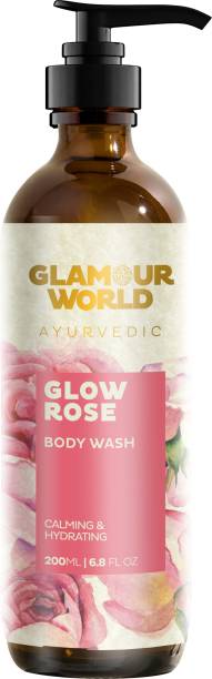 Glamour World Ayurvedic Glow Rose Body Wash