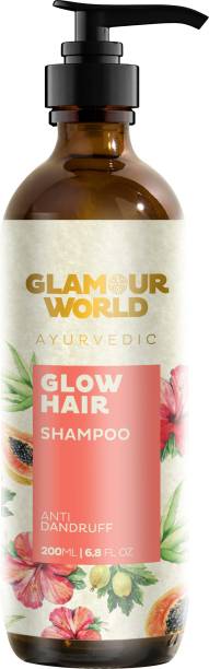 Glamour World Ayurvedic Glow Hair Shampoo - Anti-Dandruff