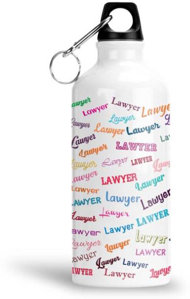 Furnish Fantasy Aluminium 750ml Water Bottle - Best Happy Birthday, Return Gift for Kids, Lawyer 750 ml Sipper