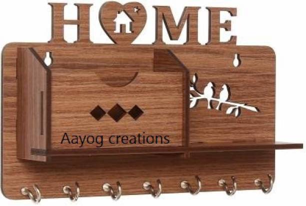 AAYOG CREATIONS Wood Key Holder