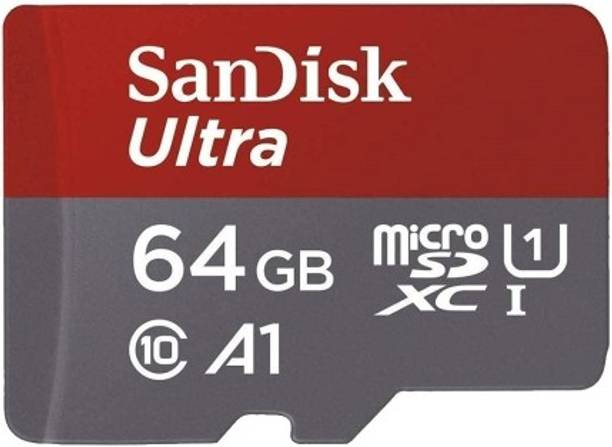 SanDisk ULTRA 64 GB MicroSDXC Class 10 120 MB/s Memory Card