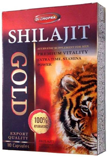 Dr Chopra SHILAJIT GOLD CAPSULES FOR EXTRA POWER AND STAMINA