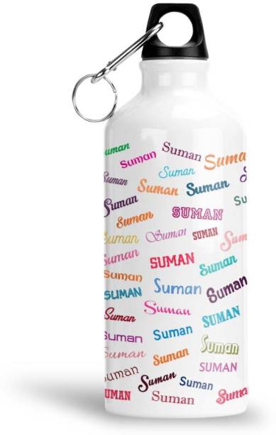 Furnish Fantasy Aluminium 750ml Water Bottle - Best Happy Birthday, Return Gift for Kids, Suman 750 ml Sipper