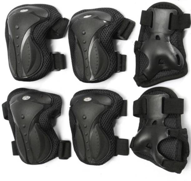 FABSPORTS Knee & Elbow Pads/Guards for 10 years+ Protective Gear Set for Skating, Cycling Skating Guard Combo