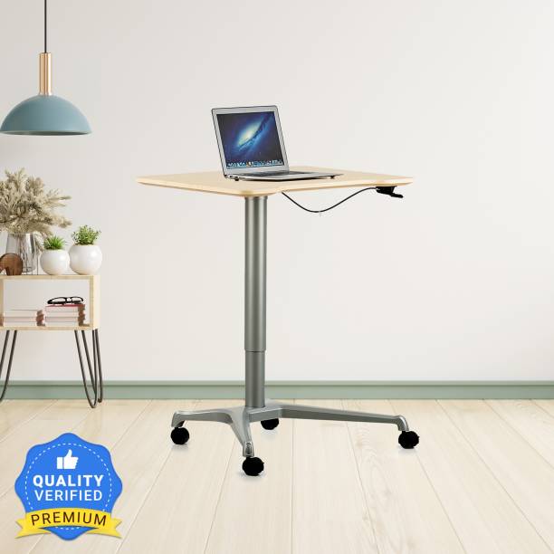 Featherlite Elevate Height Adjustable Engineered Wood Office Table