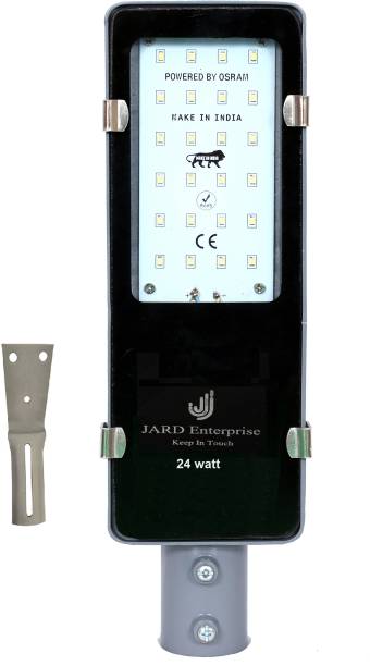 JARD ENTERPRISE 24 Watt IP 65 Waterproof Led Street Light with Wall mount clmp White pack of 01 Flood Light Outdoor Lamp