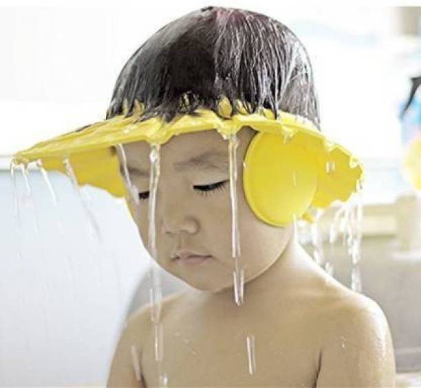 QUICKCHOICE Baby Shower Cap Child Kids Shampoo Bath Shower Cap Hat Wash Hair Shield for Kids Head.