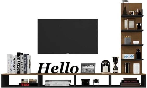 Flipkart Perfect Homes Studio Wooden Wall Mounted Floating TV Stand/TV Entertainment Unit/TV Cabinet For Home/ Engineered Wood TV Entertainment Unit
