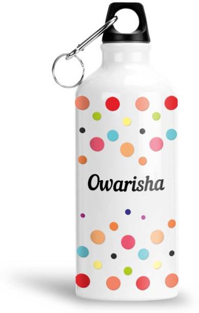 Furnish Fantasy Colorful Dots Aluminium - Best Happy Birthday Gift for Kids, Owarisha 600 ml Bottle