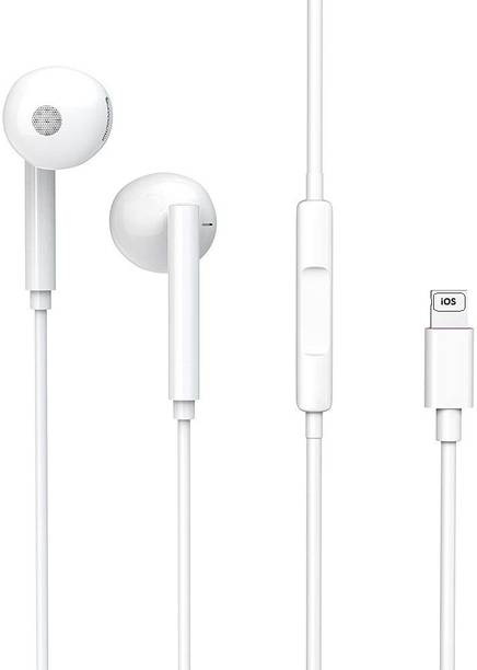 Top headset headphones windows 10 cheap price 5stars Flipkart in India 1 Dipc Earphone for iOS Devices with BT PopUp Window X/XR/11/12 Pro Max Wired Headset