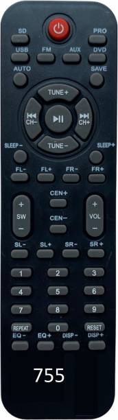 Upix 755 Home Theatre Remote Santosh, Oscar, Target, Takai Home Theater (EXACTLY SAME REMOTE WILL ONLY WORK) Remote Controller